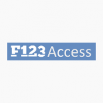 Logotipo do F123 Access